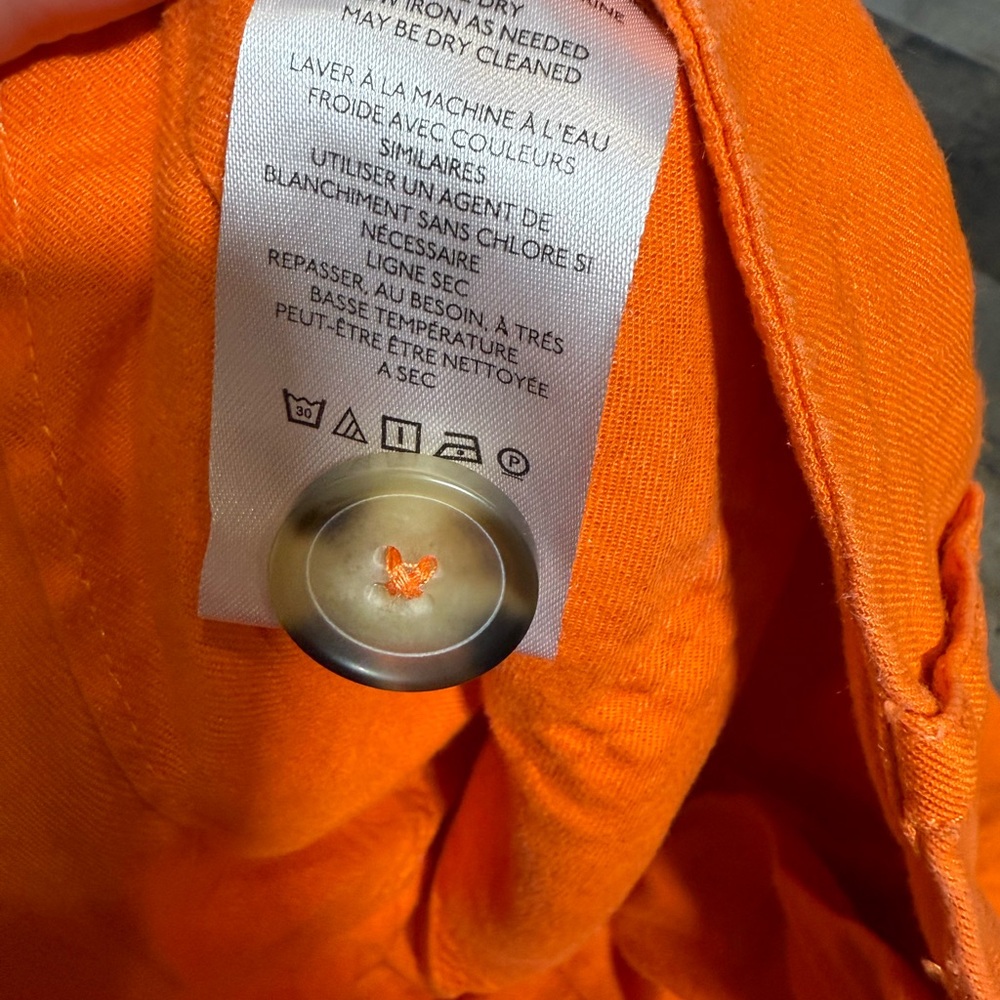 Maeve Orange Pencil Skirt - Picture 8 of 11